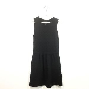Romeo + Juliet Dress Large Black Crew Neck Sheath